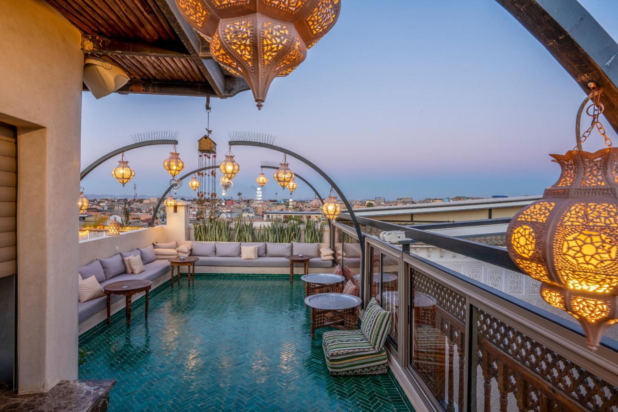 Riad Janate & Spa Marrakesh Exteriör bild