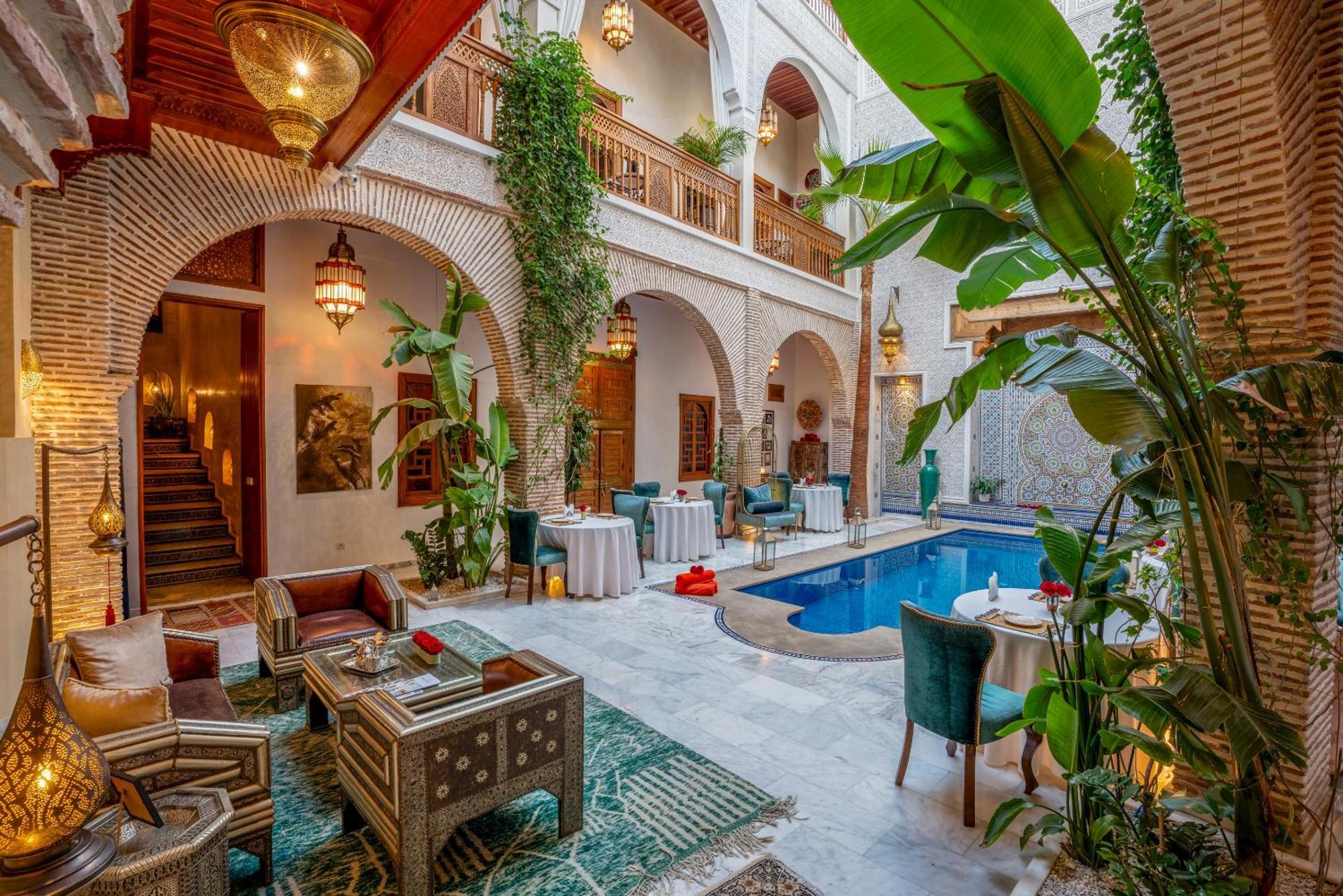 Riad Janate & Spa Marrakesh Exteriör bild