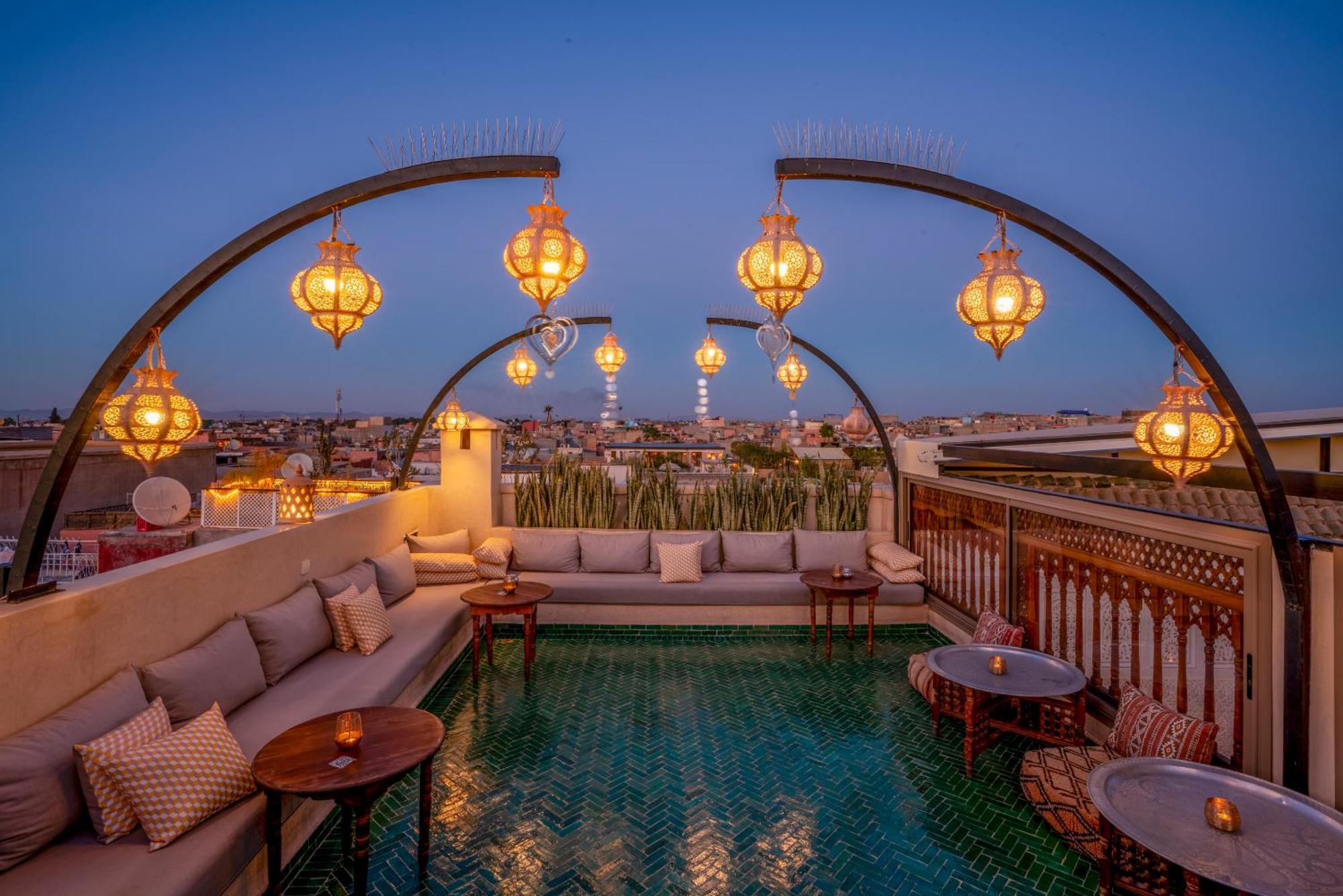 Riad Janate & Spa Marrakesh Exteriör bild