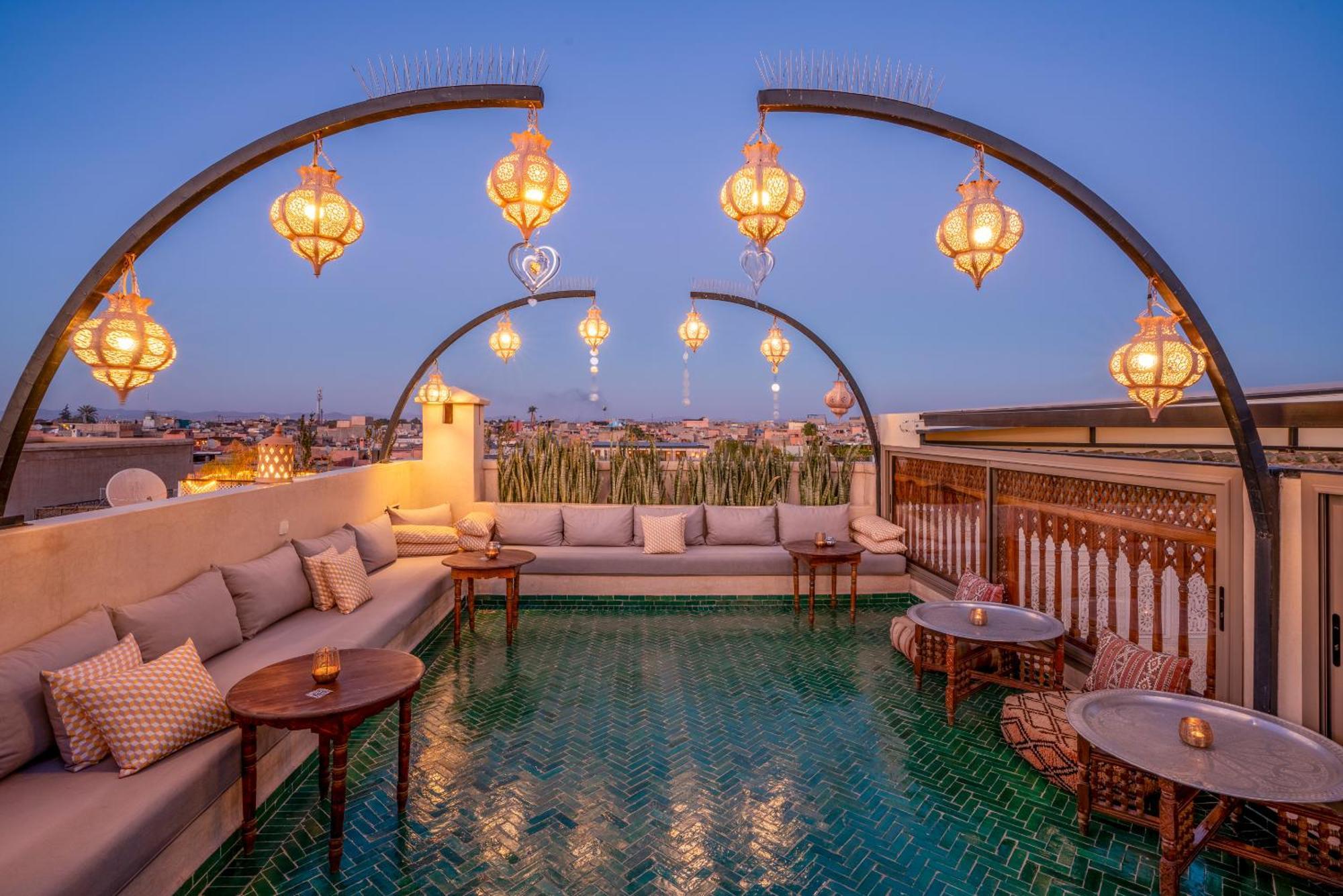 Riad Janate & Spa Marrakesh Exteriör bild
