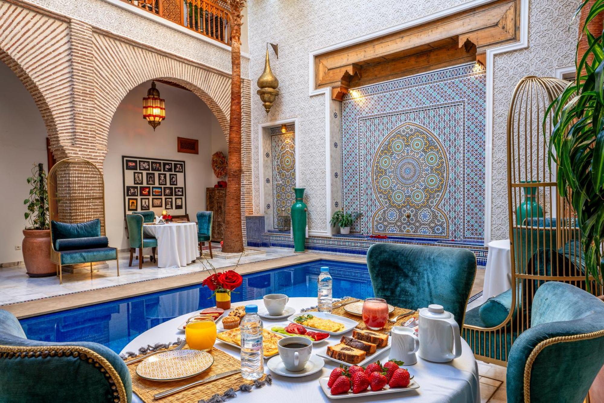 Riad Janate & Spa Marrakesh Exteriör bild